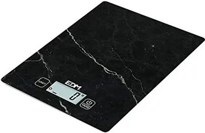 Image de Balance Cuisine Edm 5kg Noire Pesée Précise Jusqu'à 5kg - Edm