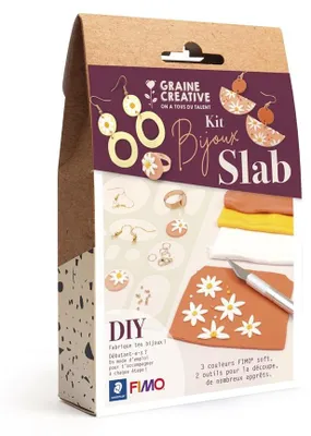 Obrázok produktu pre Kvetinové šperky z polymérovej pasty - DIY prípad