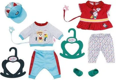 Obrázok produktu pre BABY born 827925, sada oblečenia pre bábiku, 2 rok / roky, 53 g