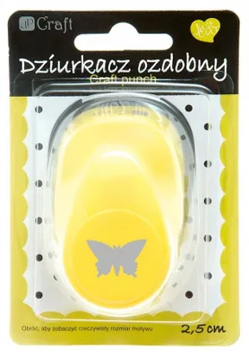 Zdjęcie produktu dla Dziurkacz Ozdobny 2,5Cm Motyl 2 5021
