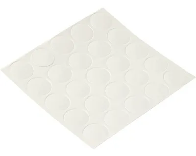 Obrázok produktu pre Krytka samolepiaca 14 mm 25 ks biela