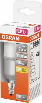 Immagine prodotto di Osram STAR Lampadina LED Bianco caldo 2700 K 10 W E14 E