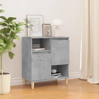 Produktbild von vidaXL Sideboard Betongrau 60x35x70 cm Holzwerkstoff