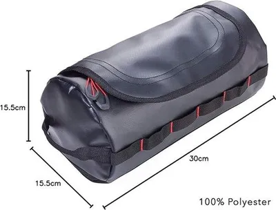 Produktbild von Famanu Kulturtasche für Männer - Schwarz - Geräumig und wasserabweisend