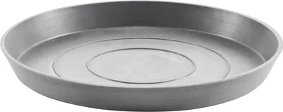 Produktbild von Ecopots Saucer Round, Pflanzenwagen, Kunststoff, Grau, Drinnen, Matte, 210 mm
