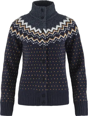 Produktbild von Fjällräven Damen Övik Knit Cardigan Dark Navy S