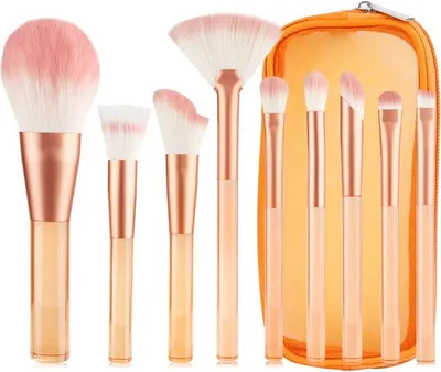 Immagine prodotto di Set di pennelli per trucco Technique Pro Translucent Perfection, 9 pezzi, arancione