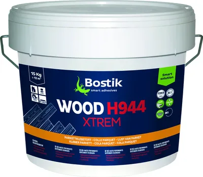 Produktbild von Bostik Wood H944 Xtrem 1K Hybrid Vielzweckkleber 15Kg Eimer