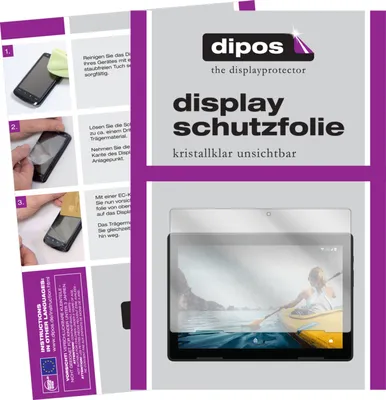Produktbild von 2x Schutzfolie für Medion LifeTab E10702 klar Displayschutzfolie Folie Display Schutz dipos