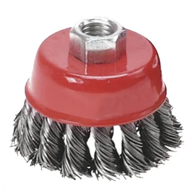 Obrázok produktu pre VERTO Zosilnená drôtená kefa 100 mm x M14
