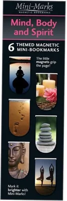 Zdjęcie produktu dla Zakładki Mind Body and Spirit magnetyczne 6 szt.