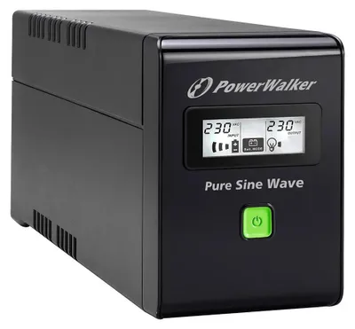 Produktbild von PowerWalker VI 600 SW, Line-Interaktiv, 0,6 kVA, 360 W, 162 V, 290 V, 220 V