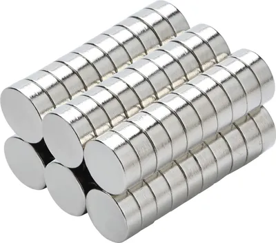 Produktbild von 50er Set extrem starke Mini-Magnete 8 x 3mm, ideal für diverse Bastelprojekte