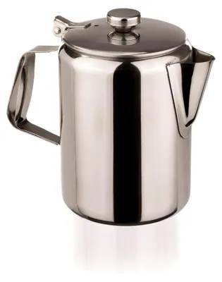 Produktbild von Kaffeekanne aus Edelstahl 1000ml mit Scharnierdeckel