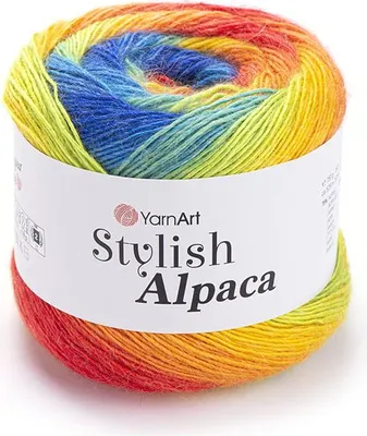 Produktbild von Yarnart Stylische Alpaka Wolle - Weich, Warm & Langlebig, 525m, 150g