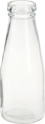 Produktbild von Glasflasche Dekoration Vase für Blumen und kreatives Basteln