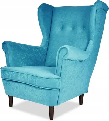 Produktbild von Family Meble Ohrensessel Ari Relaxsessel aus Webstoff Skandinavisch Loungesessel Fernsehsessel Für Wohnzimmer Esszimmer Schlafzimmer Büro (MKR 18)