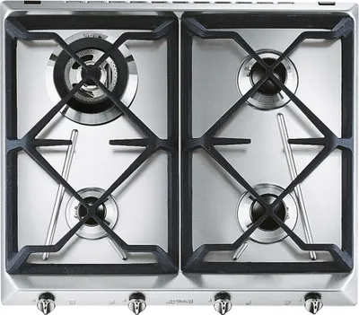 Produktbild von Smeg SRV564GH3 Płyta gazowa do zabudowy z 4 palnikami, 60 cm