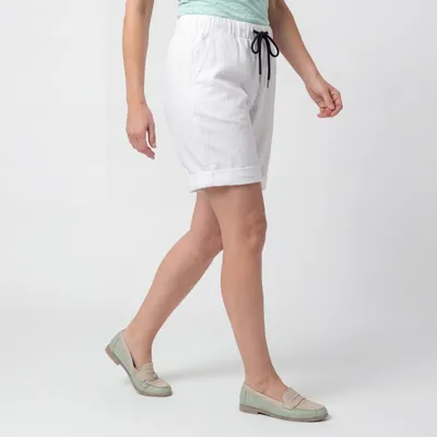 Produktbild von Chinoshorts Damen Kurze Freizeithose mit Stretch 36 38 40 42 44 Knitterlook