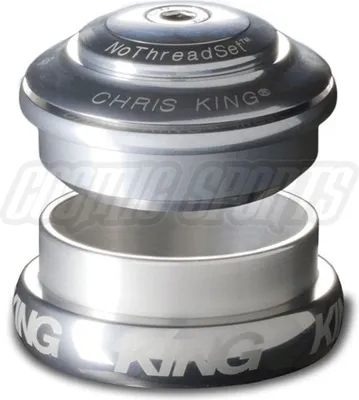 Image de Jeu de direction Chris King InSet I8 Tapered, roulement en acier inoxydable, 1 1/8"-1 1/4", GripLock,