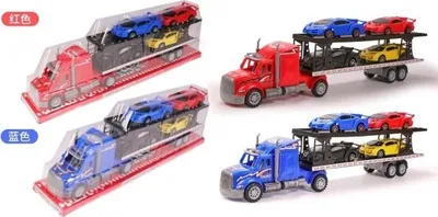 Produktbild von Anhänger mit Autos MIX – TOYS Paweł Wojda