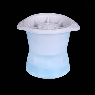 Produktbild von Ice Maker Mold Whiskey Ball Silicone Sphere Round Making Box for BarGray