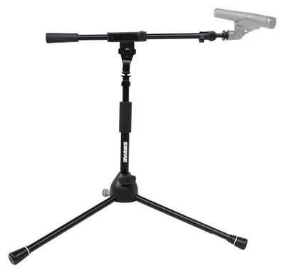 Produktbild von Shure SH-TRIPODSTANDLP Dreibeiniger flacher Mikrofonständer für Bassdrum und Verstärker