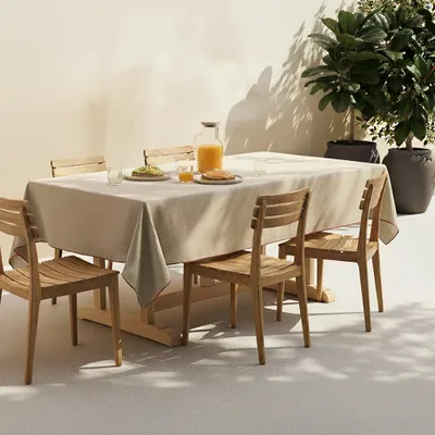 Image de Solace nappe 140x140 cm lin 140x140 cm 100% polyester Fabriqué en Europe