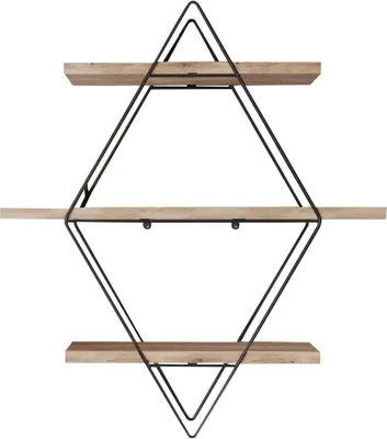 Immagine prodotto di Cosme - Mensola, 70x16x60h cm oro, 3 Ripiani