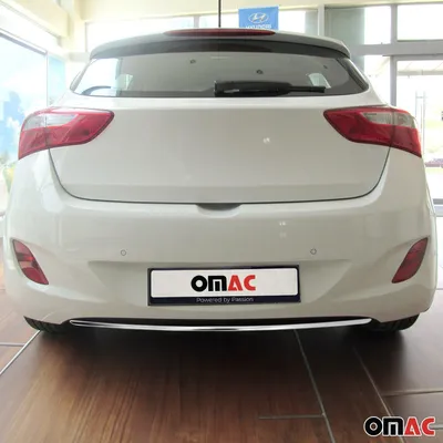 Obrázek produktu pro Lišta zadního nárazníku pro Hyundai i30 2011-2017 nerezová ocel chrom 1ks