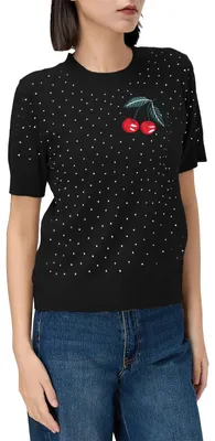 Produktbild von Damen Kurzarm Pullover aus Viskose, Basislage