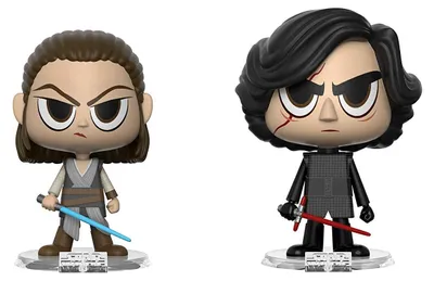 Image de Funko Star Wars Bobble-Head : Rey & Kylo figurines à collectionner figurines à collectionner