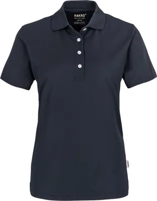 Produktbild von HAKRO Poloshirt Coolmax (Polyesterfasern) #206 Damen Gr. M tinte