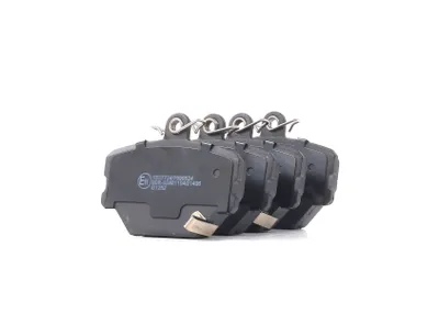 Produktbild von RIDEX 402B0074 Bremsbeläge Satz Vorne für SMART FORTWO Coupe (451) CITY-COUPE (450) FORTWO Cabrio (451) FORTWO Coupe (450) CABRIO (450)