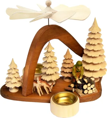 Produktbild von Massivholzpyramide, Rehe