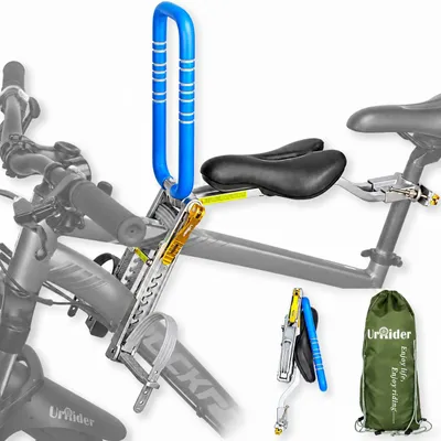 Zdjęcie produktu dla Fotelik rowerowy dla dziecka - Ultralekki - Szybkie mocowanie - Dla dzieci w wieku 2-6 lat - Do 27 kg