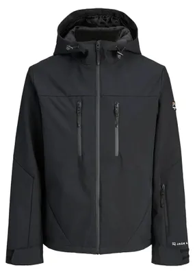 Immagine prodotto di Giacca softshell Jack & Jones, modello Lagarde, colore nero, taglia M, uomo