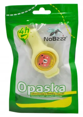 Obrázok produktu pre ...NoBzzz čelenka s komárom a medvedíkom pre deti