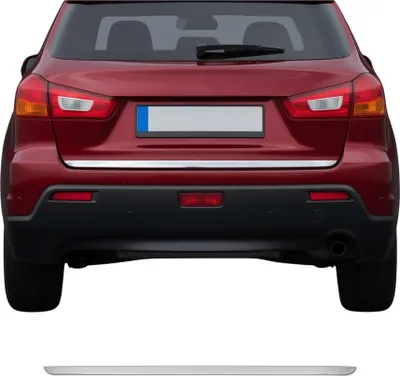 Image de Garniture de Hayon Coffre pour Mitsubishi ASX 2010-2021 acier inoxydable