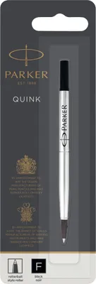 Obrázok produktu pre Parker 1950277 Náplň do rolleru Quink - veľkokapacitná náplň, čierna, F