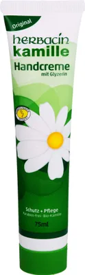 Produktbild von HERBACIN Kamille Handcreme, 75 ml Creme