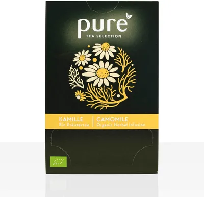 Produktbild von PURE Tea Selection Kamille Kräutertee 20 x 1,6g Tee Beutel