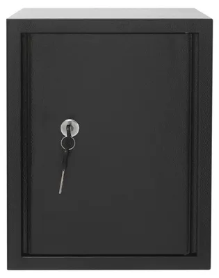 Produktbild von Tresor - 35L Safe für Zuhause - Stahlschrank - Schlüsselschloss - Für Dokumente und Bargeld -