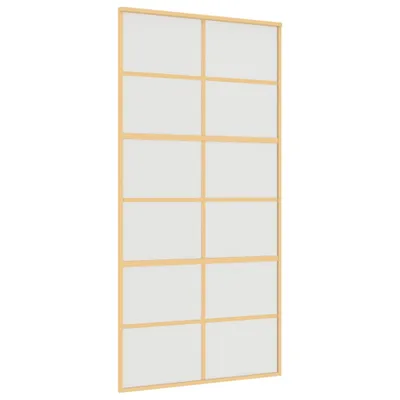 Produktbild von Schiebetür Golden 102,5x205 cm Matt ESG-Glas und Aluminium