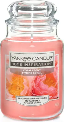 Produktbild von Yankee Candle Duftkerze Großes Glas Coral Peony 538 g rosa