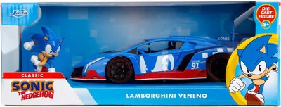 Obrázok produktu pre Jada Sonic Lamborghini Veneno - 96495