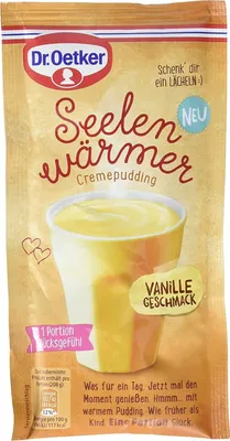Image de 10 x Dr. Oetker - Pudding réchauffeur d'âme - Vanille - 58g