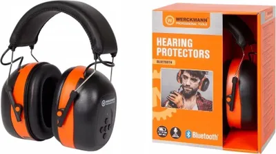 Produktbild von Werckmann Gehörschutz mit Bluetooth Kopfhörer integrierte Mikrofone