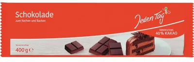 Produktbild von Back-und Kochschokolade 400g von Jeden Tag
