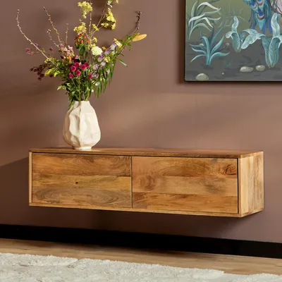 Produktbild von Starfurn - Schwebender TV-Schrank Vision Natural - 120 cm